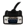 StarTech.com 1m μαύρο καλώδιο σειριακό null modem DB9 RS232 F/M