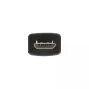 InLine επίπεδο καλώδιο Micro USB 2.0 USB A / Micro-B, μαύρο/χρυσό, 0,3 m