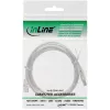InLine καλώδιο USB 2.0 βύσμα Type A / βύσμα B, διαφανές, 0,3 m