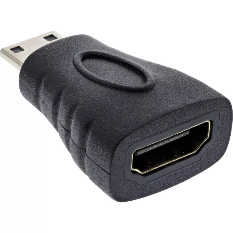 InLine αντάπτορας HDMI, , υποδοχή HDMI A / βύσμα HDMI C, 4K/60Hz, επιχρυσωμένος