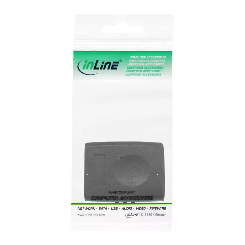 InLine αντάπτορας HDMI υποδοχή A/υποδοχή A με επιχρυσωμένες επαφές, 4K2K