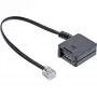InLine καλώδιο αντάπτορα TAE βύσμα RJ11 6P4C σε υποδοχή TAE-F γερμανικό 0,2 m