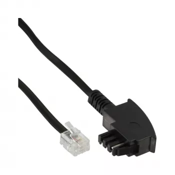 InLine καλώδιο TAE-F για Telekom/Siemens TAE-F / RJ11 6P4C M/M, 10 m