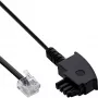 InLine καλώδιο splitter ADSL TAE-F Deutsch / βύσμα 6P2C DEC 15m