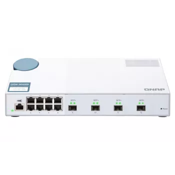 QNAP QSW-M408S Διαχειριζόμενο Switch Δικτύου L2 Gigabit Ethernet (10/100/1000) Λευκό