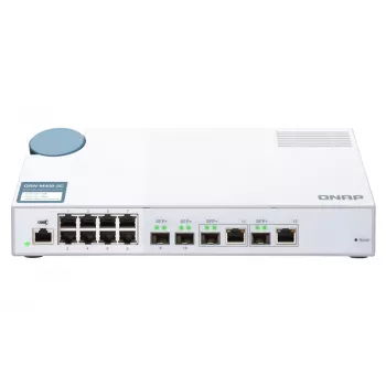 QNAP QSW-M408-2C Διαχειριζόμενο Switch Δικτύου L2 10G Ethernet (100/1000/10000) Λευκό