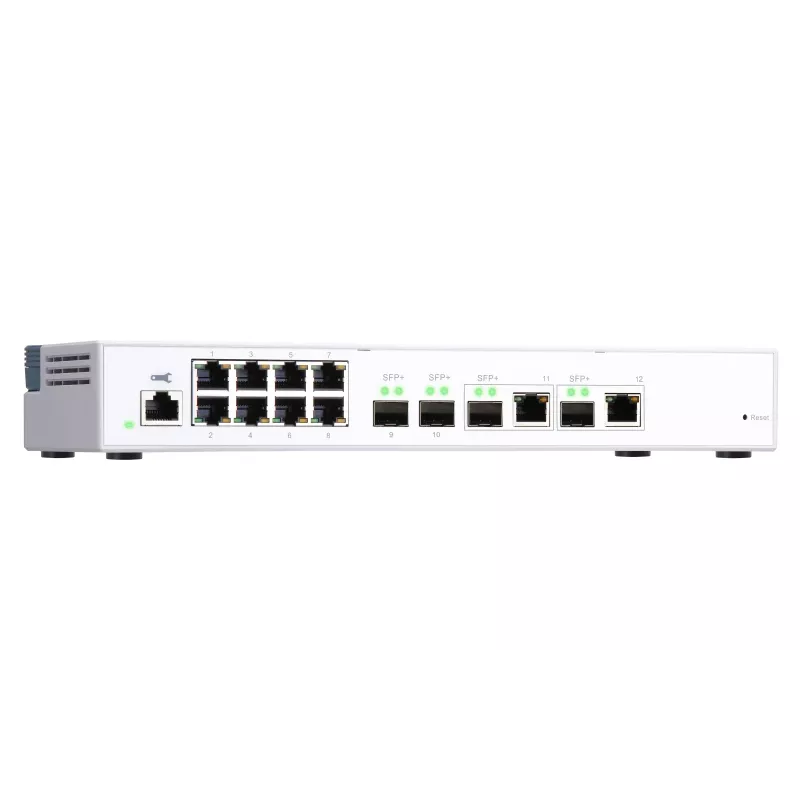 QNAP QSW-M408-2C Διαχειριζόμενο Switch Δικτύου L2 10G Ethernet (100/1000/10000) Λευκό