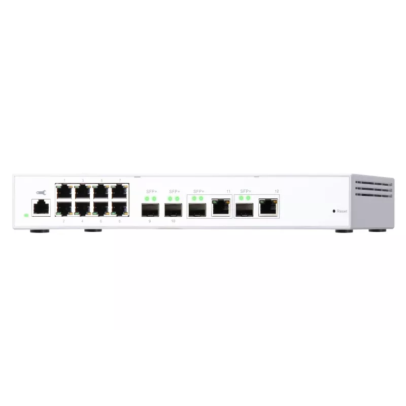 QNAP QSW-M408-2C Διαχειριζόμενο Switch Δικτύου L2 10G Ethernet (100/1000/10000) Λευκό