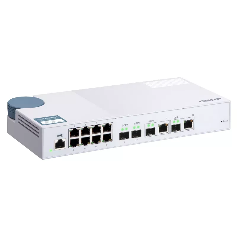 QNAP QSW-M408-2C Διαχειριζόμενο Switch Δικτύου L2 10G Ethernet (100/1000/10000) Λευκό