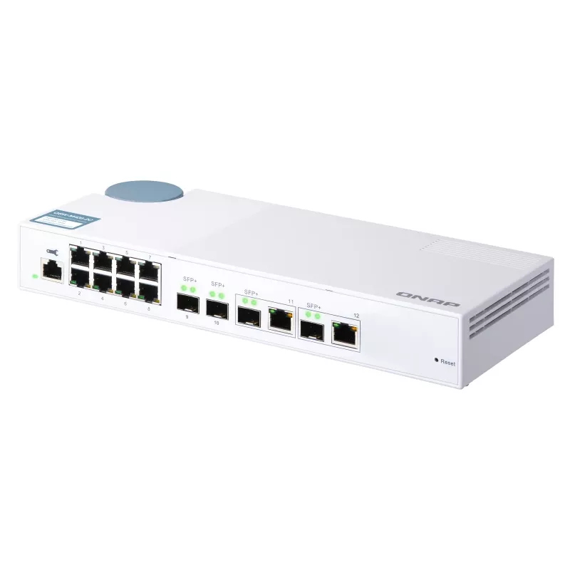 QNAP QSW-M408-2C Διαχειριζόμενο Switch Δικτύου L2 10G Ethernet (100/1000/10000) Λευκό