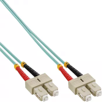 Καλώδιο Οπτικών Ινών Duplex SC/SC InLine 83502O 50/125µm OM3 2m