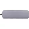 InLine Hub USB 3.2, USB-C σε 4x USB A 10 Gb/s, Αλουμίνιο, γκρι