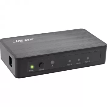 InLine Διακόπτης HDMI, 3 Θύρες, 4K2K@60Hz, HDCP 2.2