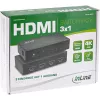 InLine Διακόπτης HDMI, 3 Θύρες, 4K2K@60Hz, HDCP 2.2
