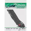 InLine Πολύπριζο InLine 16461S 6 θέσεων Schutzkontakt CEE 7/3 μαύρο 1,5m