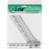 InLine Πολύπριζο InLine 6 θέσεων Schutzkontakt CEE 7/3 λευκό 5m