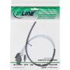 InLine λεπτό καλώδιο SAS, SFF-8654 σε 4x SATA 7-Pin, 12 Gb/s, 0,5 m