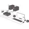 InLine καλώδιο KVM Switch, 2-Port, DisplayPort 1.2, 4K, USB, Audio