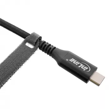 Δεματικά καλώδίων Velcro InLine 12×150 mm, 10 τεμ., μαύρα