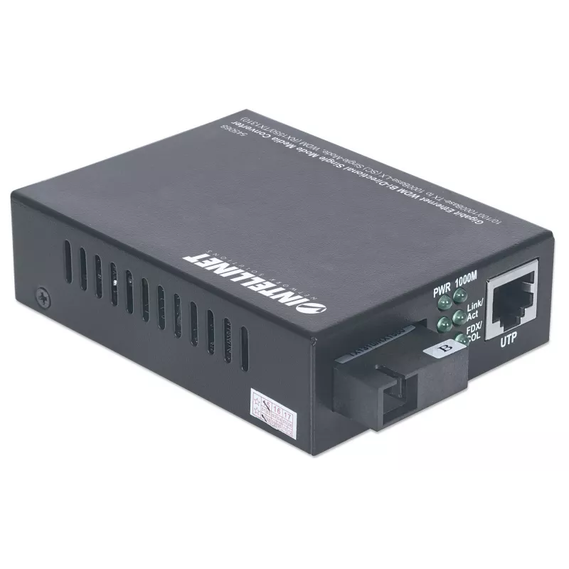 Μετατροπέας μέσων Intellinet Gigabit Ethernet WDM Bi-Directional 545068