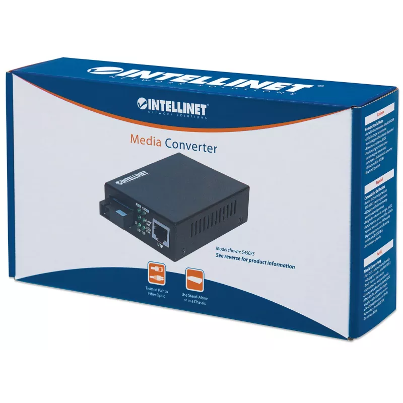 Μετατροπέας μέσων Intellinet Gigabit Ethernet WDM Bi-Directional 545068