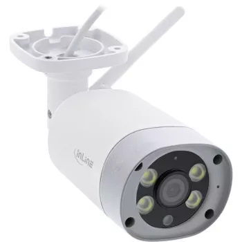 InLine SmartHome HD εξωτερική κάμερα με φως LED, IP66