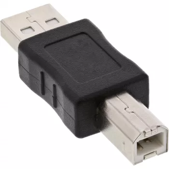 USB 2.0 Αντάπτορας Type-A αρσενικό / Type-B αρσενικό InLine 33443A