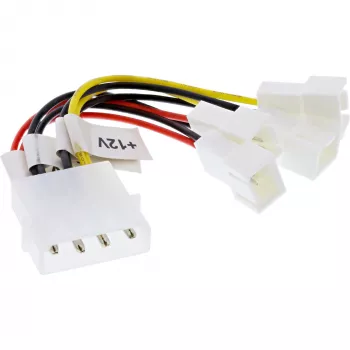 InLine Καλώδιο αντάπτορα ανεμιστήρα 2x 12V και 2x 5V για 4 ανεμιστήρες 33005B