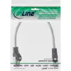 InLine Καλώδιο Patch SF/UTP Cat.5e διαφανές 0,25 m