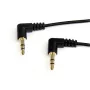 StarTech.com 30 cm λεπτό 3,5 mm γωνιακό στερεοφωνικό καλώδιο ήχου - M/M