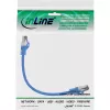 InLine Καλώδιο Patch S/FTP PiMF Cat.8.1 χωρίς αλογόνα 2000MHz μπλε, 0,25m