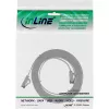 InLine Flach-Patchkabel, U/FTP, Cat.8.1, TPE χωρίς αλογόνα, γκρι, 1,5 m