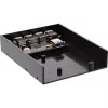InLine 4-Port USB 3.0 Panel-Hub για θήκη δισκέτας 3,5 ιντσών, μαύρο