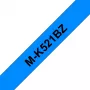 Brother M-K521B ταινία σήμανσης μαύρο σε μπλε