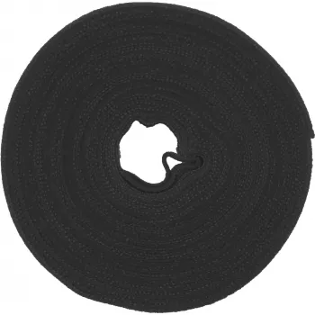 InLine δεματικό καλώδιο με ταινία Velcro 16 mm μαύρο 10 m