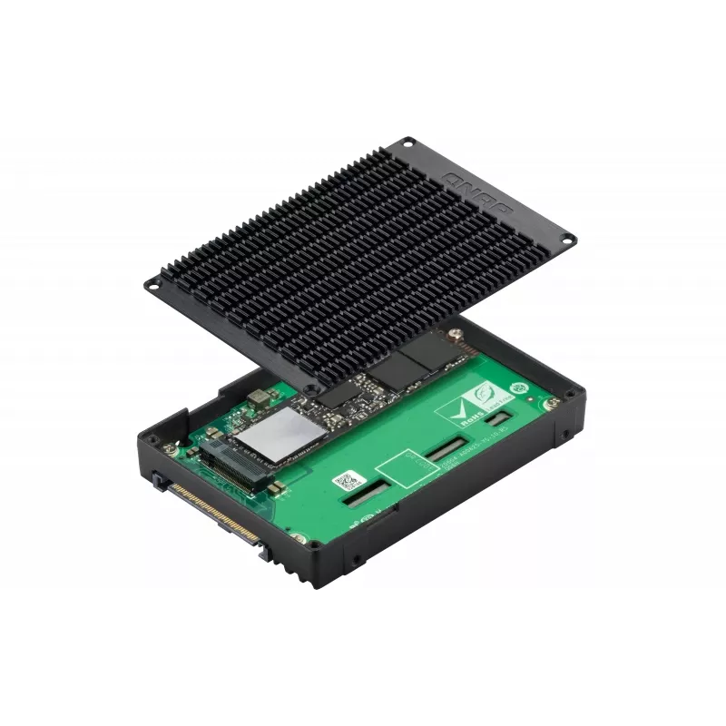 QNAP - QDA-UMP4 - Προσαρμογέας διασύνδεσης - M.2 - PCIe 4.0 x4 (NVMe) - U.2