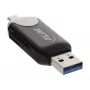 InLine USB3.0 Dual Cardreader, USB A και Micro-USB 2.0 για SDXC και microSDXC