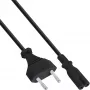 InLine B-16654S καλώδιο τροφοδοσίας μαύρο 1,5 m βύσμα τροφοδοσίας Type C IEC C7