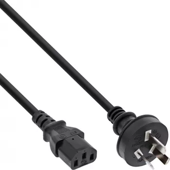 InLine B-16652F καλώδιο τροφοδοσίας, βύσμα Κίνας σε C13, 1,8 m, συσκευασία 35 τεμ. Bulk