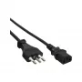 InLine B-16652I καλώδιο τροφοδοσίας μαύρο 1,8 m βύσμα τροφοδοσίας Type L βύσμα συσκευής C13
