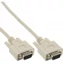Καλώδιο VGA 15 Pin HD βύσμα αρσενικό / βύσμα αρσενικό μπεζ 10m InLine 17712E