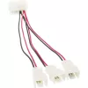 InLine Καλώδιο προσαρμογέα ανεμιστήρα PC 12V / 5V για έως 3 ανεμιστήρες 33005A