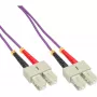InLine Καλώδιο οπτικής ίνας duplex SC/SC 50/125µm OM4 3m