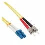 InLine Καλώδιο οπτικής ίνας duplex LC/ST 9/125µm OS2 10m