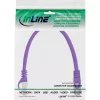 InLine Καλώδιο Patch SF/UTP Cat.5e μωβ 0,3m