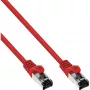 InLine Patchkabel, S/FTP (PiMf), Cat.8.1, 2000 MHz, χωρίς αλογόνα, κόκκινο, 1,5 m
