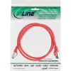 InLine Patchkabel, S/FTP (PiMf), Cat.8.1, 2000MHz, χωρίς αλογόνα, κόκκινο, 1m