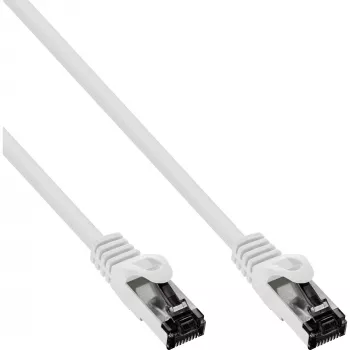 InLine Patchkabel, S/FTP (PiMf), Cat.8.1, 2000MHz, χωρίς αλογόνα, λευκό, 3m