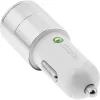 InLine φορτιστής αυτοκινήτου USB τροφοδοτικό Quick Charge 3.0, λευκό