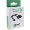InLine καλώδιο προσαρμογέα USB 2.0 εσωτερικό 2x υποδοχή USB Type-A / header μητρικής